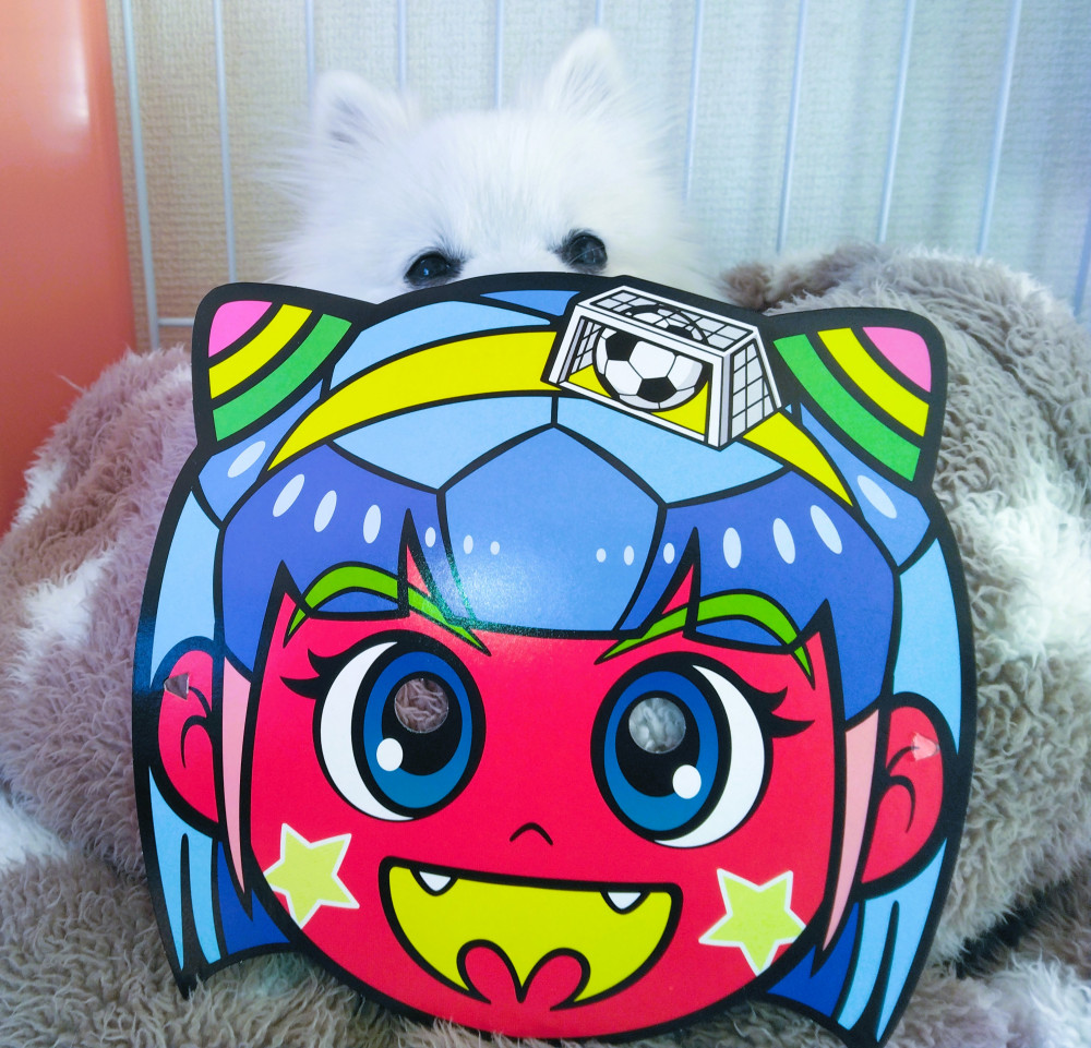 鬼役になって お豆をたっくちゃん いただきまちゅよ👹