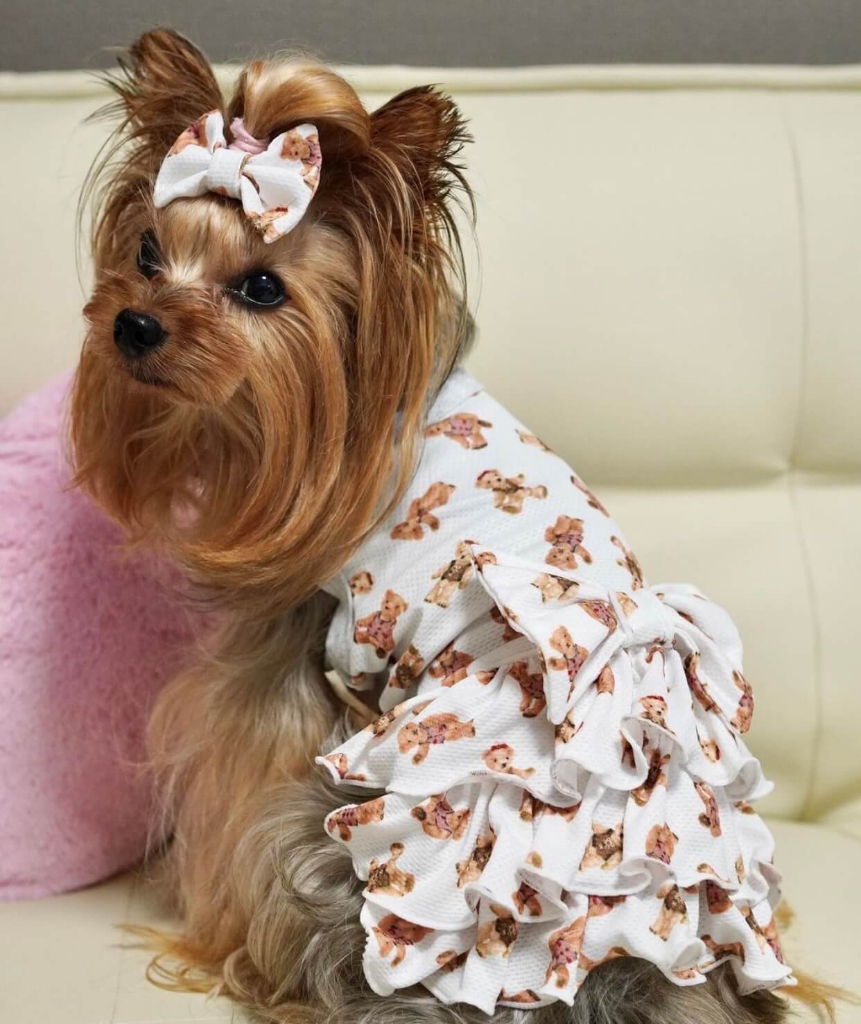 「CREA(クレア)」の看板商品、3段フリルワンピース